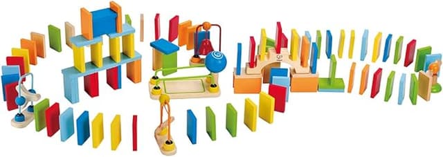 Hape Dynamo Kid's Wooden Domino Set