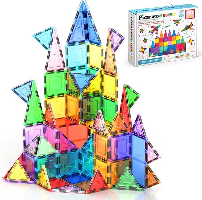 PicassoTiles 60-Piece Set