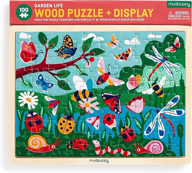 Mudpuppy Animal Habitat Puzzle